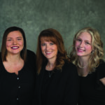 Mindy Ament, Tess Heikes, and Meah Bauer