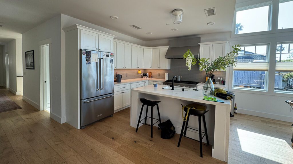 Modern kitchen before MoonDance Painting