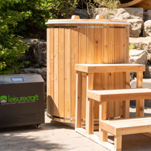 Outdoor cold tub LPS