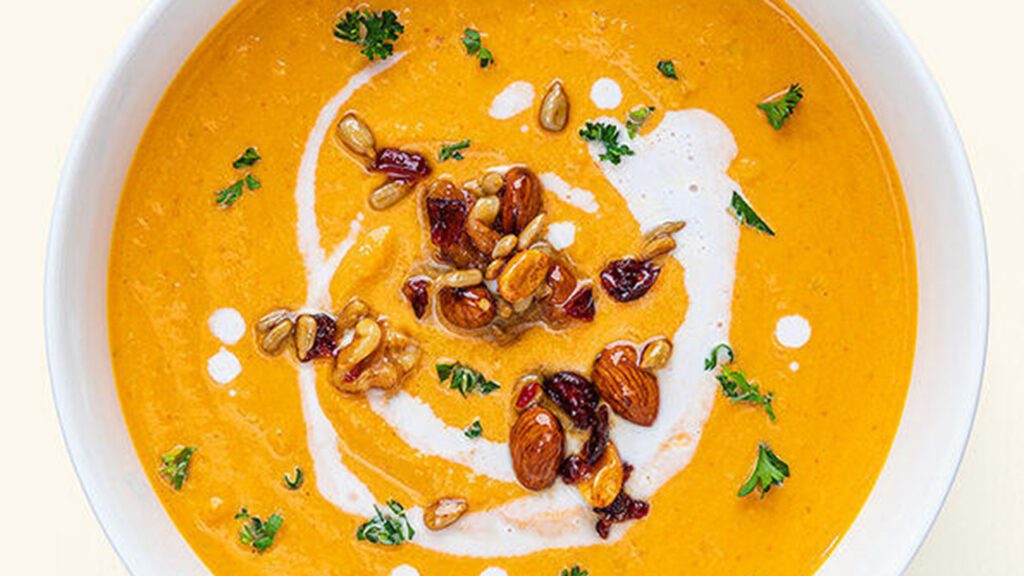 Savory Pumpkin-Coconut Soup