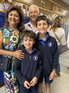 Visitation Church & School students with families