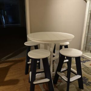 Weknz Patio Furniture (Bloom) bar table and stools