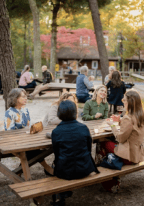 Woodford Cedar Run Wildlife Refuge picnic