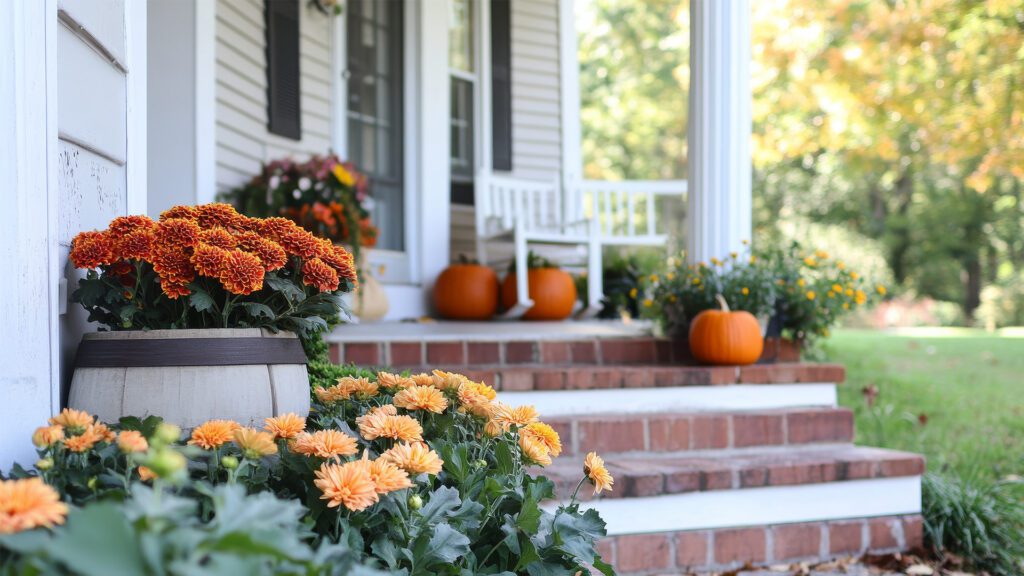 Designing a Front Porch That Welcomes Fall