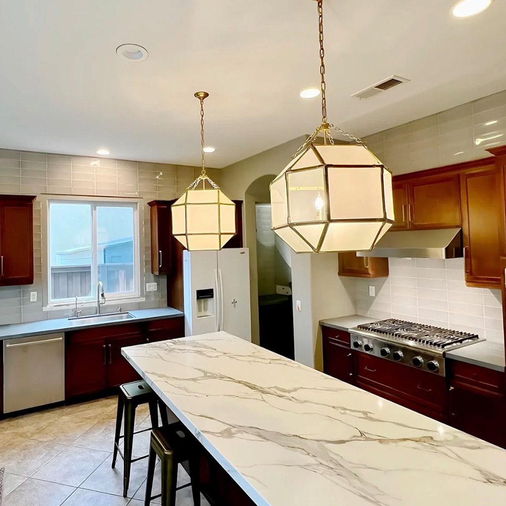 Kitchen renovation new countertop The Kitchen & Bath Gallery